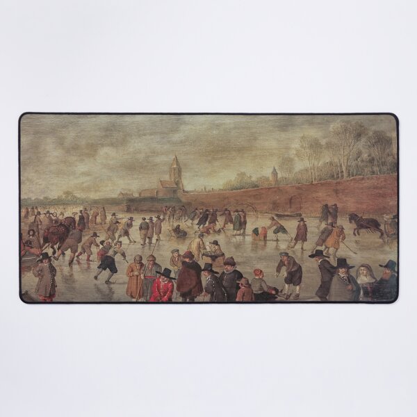 Item preview, Winter fun painting by Dutch painter Barend Avercamp 17th century designed and sold by Photopat.