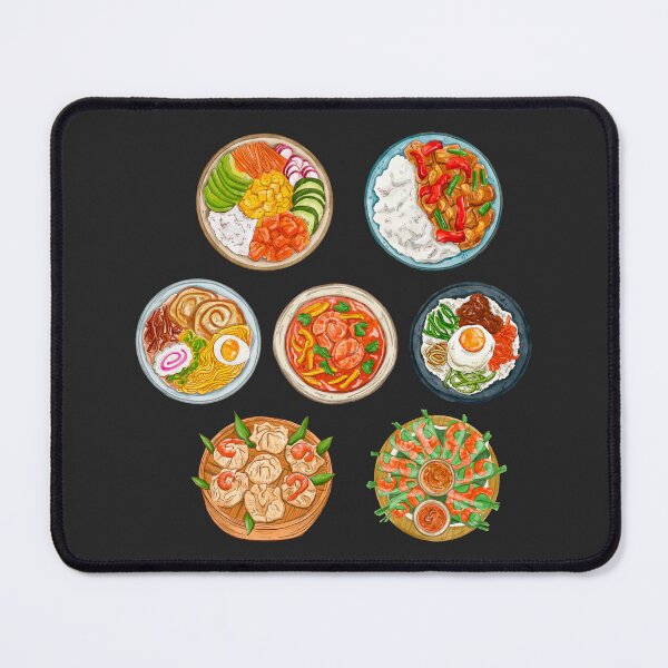Item preview, Assorted Asian Food 2 designed and sold by Alicia Chee.