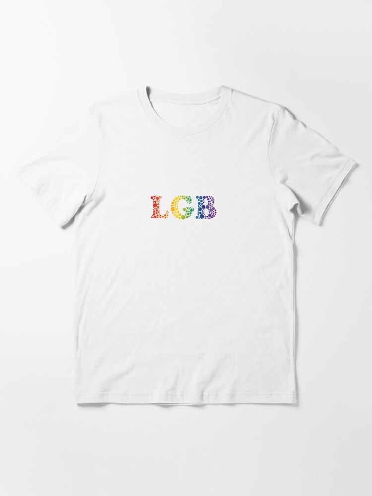 LGB Rainbow Bubble design for LGBTQ community and allies 