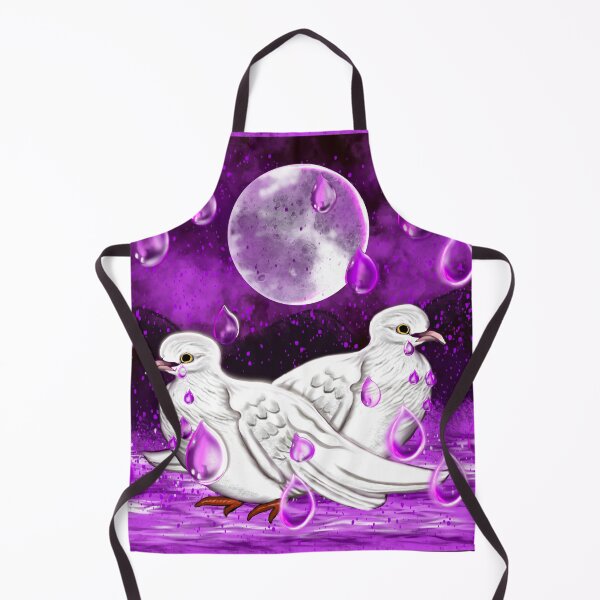 Item preview, doves in the rain, raindrops falling into Water designed and sold by Artonmytee.