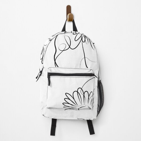 Item preview, Woman face and flowers minimalist lineart designed and sold by evk-art.