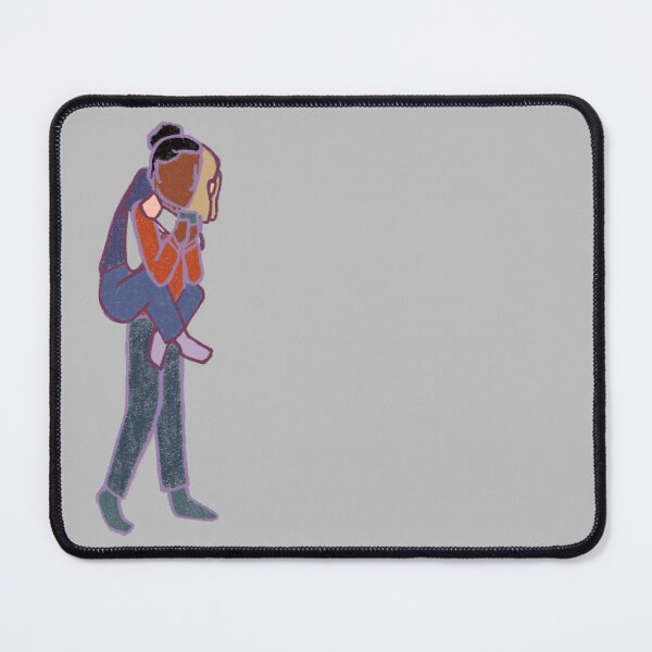 Item preview, Koala Girlfriend Thirteen (lilac/pink outline, grey bg) designed and sold by RadiantDuat.