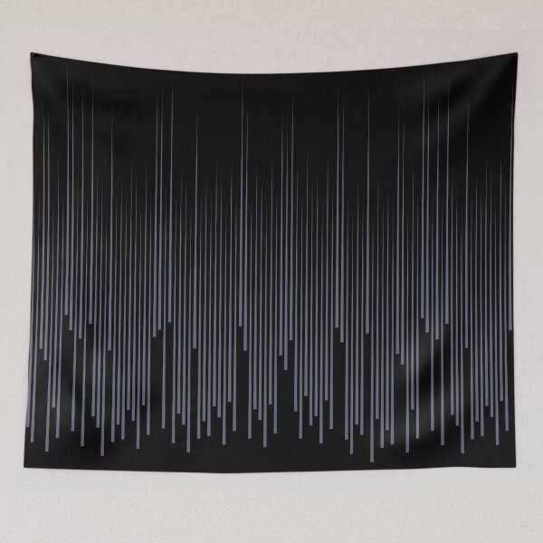 Item preview, Black and Blue Frequency Vertical Stripe Pattern Pairs DE 2022 Popular Color Pencil Lead DE5922 designed and sold by ColorOfTheYears.