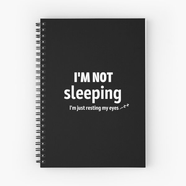 Item preview, I'm not sleeping I'm just resting my eyes meme , fuuny gift idea designed and sold by Alan-NY.