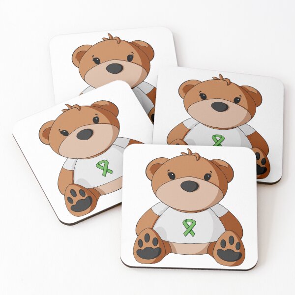 Aperçu de l'œuvre Lymphoma Awareness Teddy Bear créée et vendue par Alisha Ober Designs.