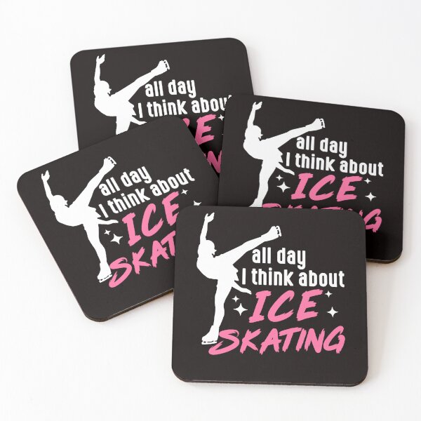 Item preview, Think About Ice Figure Skating Winter Sports Ice Skates designed and sold by TomGiantDesigns.