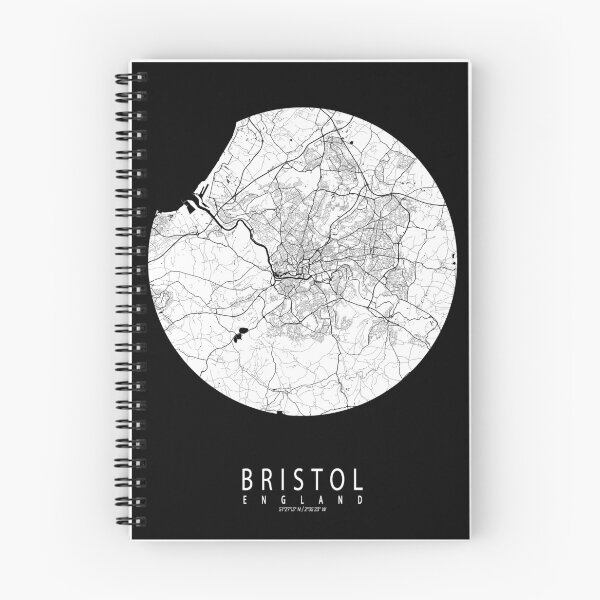 Item preview, Bristol City Map of England - Full Moon designed and sold by deMAP.