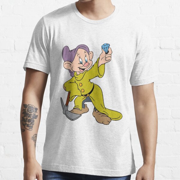 Dopey Svg Snow White Svg Dwarf Dopey Svg Seven T Shirt For Sale By Lukenorton Redbubble 