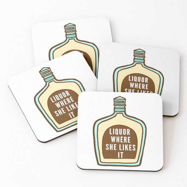 Item preview, Liquor Where She Likes It - Bad Boy Quotes - Funny Liquor Where She Likes It designed and sold by Avani01.