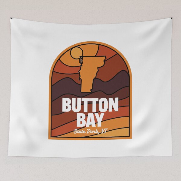 Item preview, Button Bay State Park Vermont designed and sold by HalpinDesign.