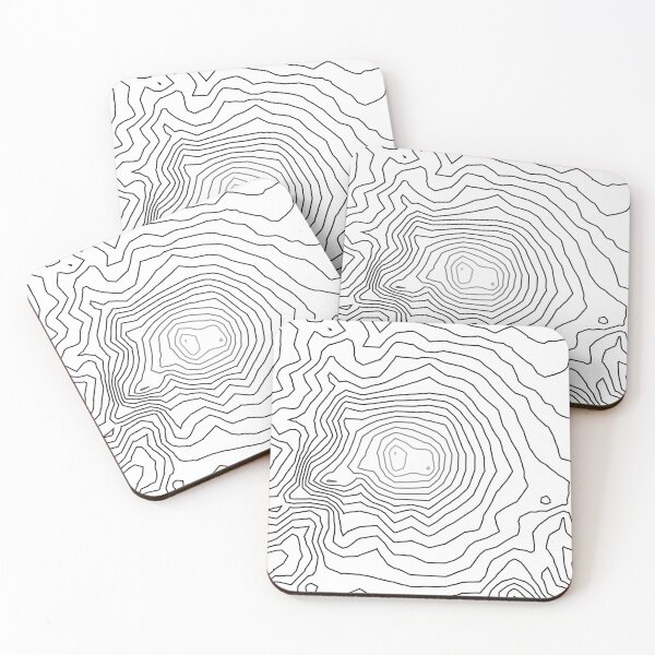 Item preview, Mount Elbrus Topographic Map designed and sold by Visitify.