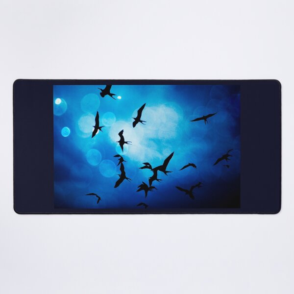 Item preview, Frigate Birds Over Puerto Lopez II designed and sold by alabca.