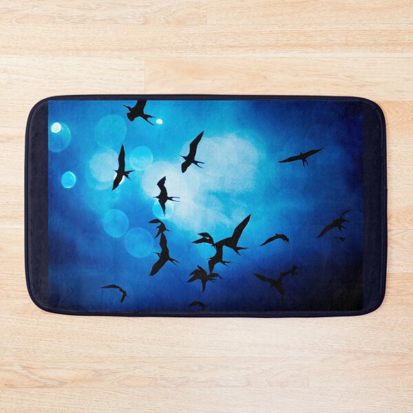 Item preview, Frigate Birds Over Puerto Lopez II designed and sold by alabca.