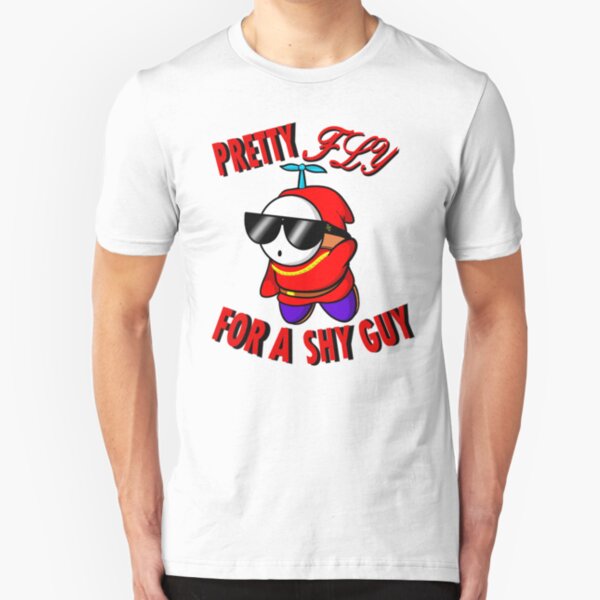 Pretty Fly for a Shy Guy Slim Fit T-Shirt