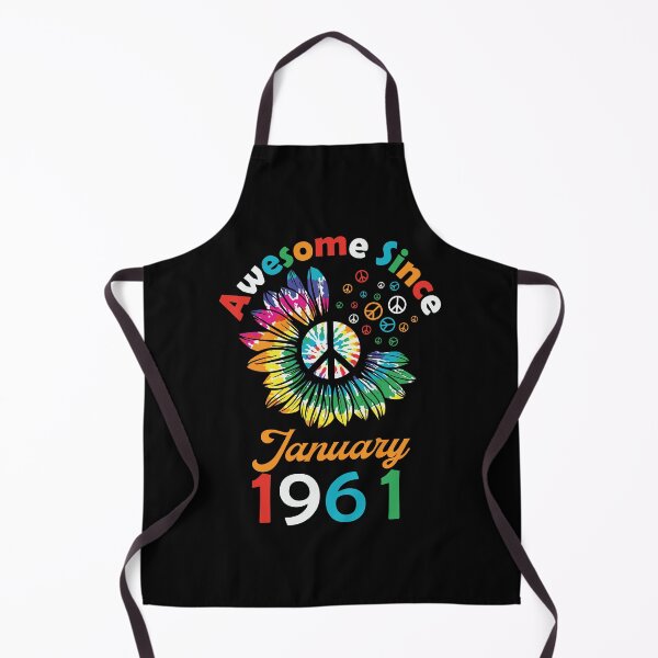 Item preview, Funny Birthday Quote, Awesome Since January 1961, Retro Birthday designed and sold by Estrytee.