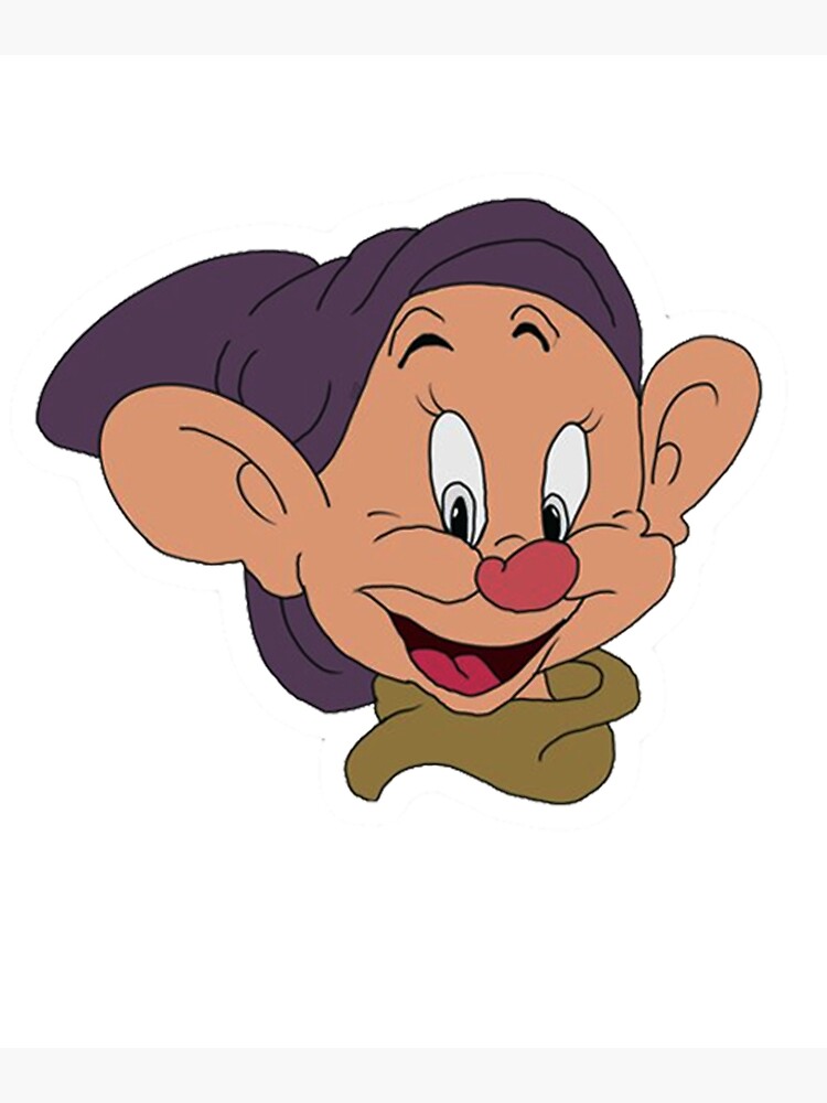 Dopey Face Poster For Sale By Lukenorton Redbubble 