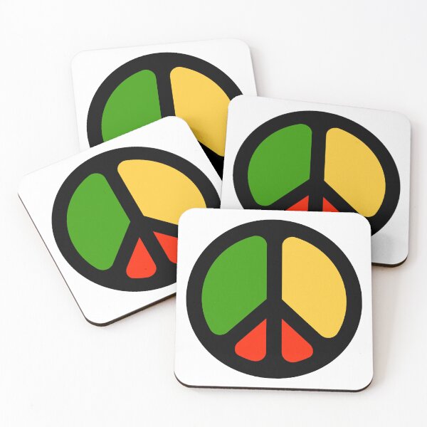 Item preview, Rasta CND Peace symbol designed and sold by effervescence.