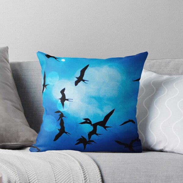 Item preview, Frigate Birds Over Puerto Lopez II designed and sold by alabca.