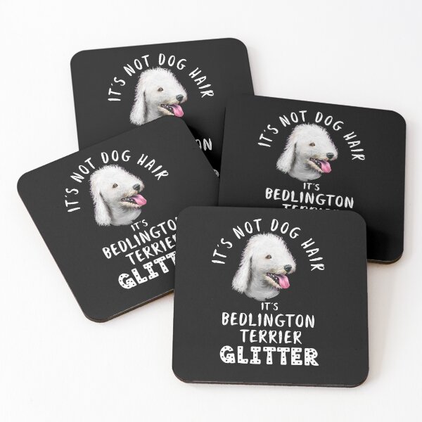 Item preview, It's not dog hair it's BEDLINGTON TERRIER glitter funny dog quote designed and sold by theshirtinator.