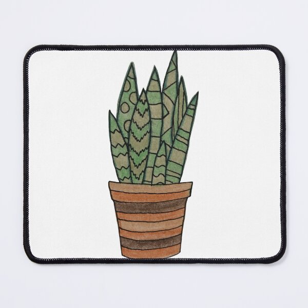 Item preview, Snake plant zen tangle designed and sold by Phoebew03.
