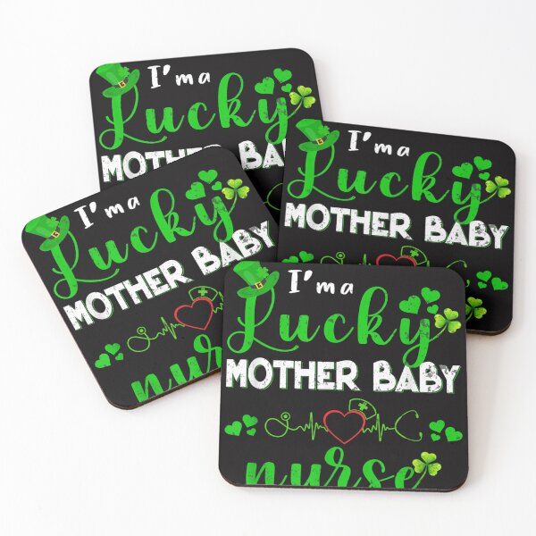Item preview, Mother Baby of Nurse St Patrick's Gifts Saint Patrick Irish Shamrock  designed and sold by Dadya.
