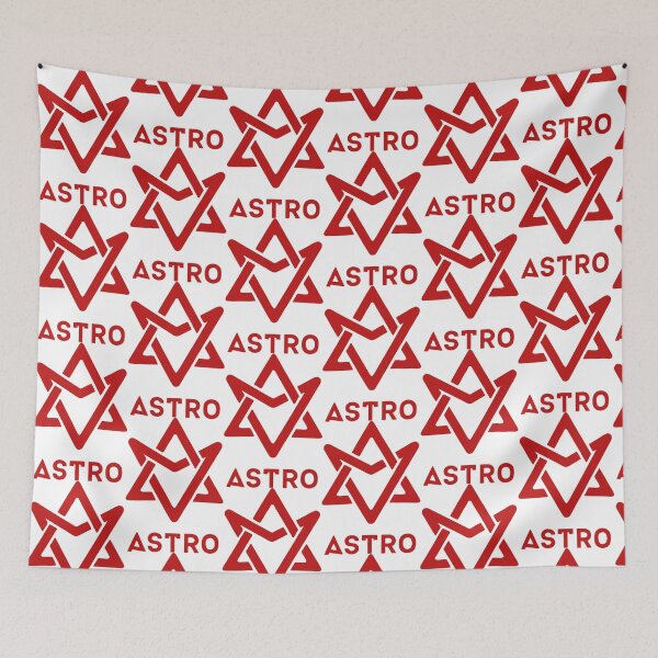 Item preview, astro logo maroon designed and sold by yeongwonhikpop.