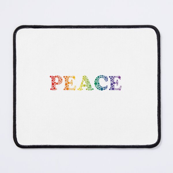 Item preview, Peace Rainbow Bubble design for LGBT community and allies designed and sold by MintGubbins.