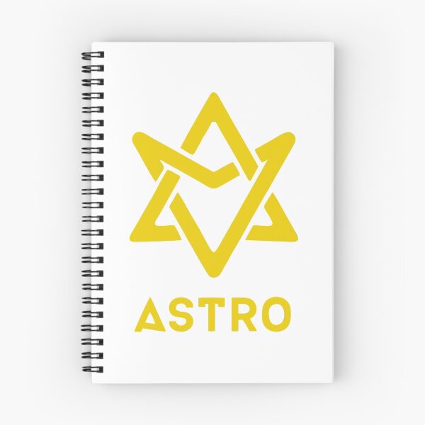 Item preview, astro logo yellow designed and sold by yeongwonhikpop.