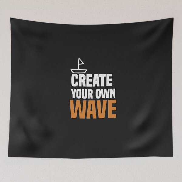 Item preview, create your own wave shirt designed and sold by Crystakim.