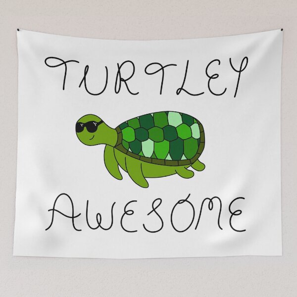 Item preview, Turtley Awesome designed and sold by DeliliahDoodles.