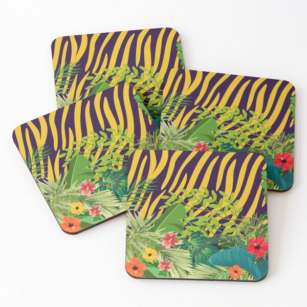 Item preview, Year of the Tiger With Flowers - Illuminating Yellow - Jungle designed and sold by LudicrousFeed.