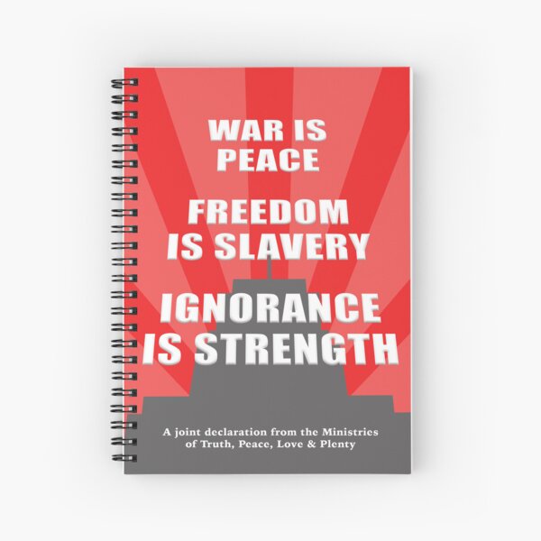 Item preview, Dystopian Propaganda Message designed and sold by ThatsNovelGifts.