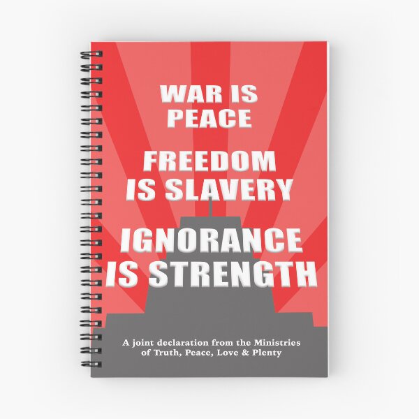 Item preview, Dystopian Propaganda Message designed and sold by ThatsNovelGifts.