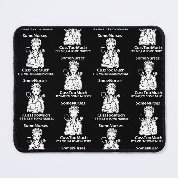 Item preview, Some Nurses Cuss Too Much Simple Nurse Design Humor Nursing Quote designed and sold by pedrored369.