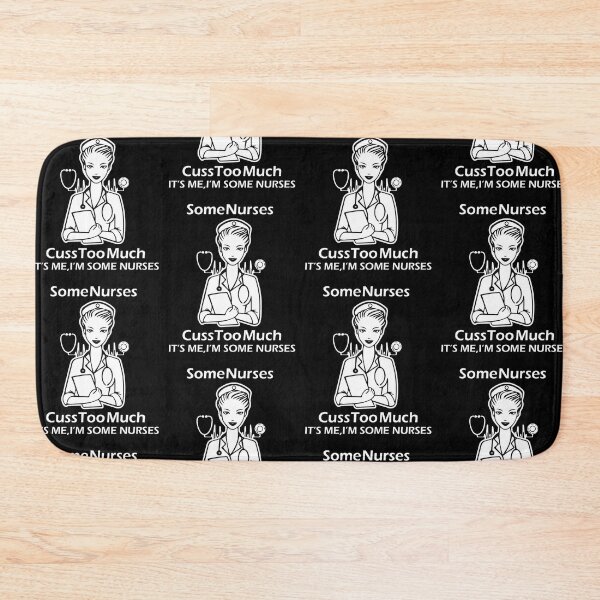 Item preview, Some Nurses Cuss Too Much Simple Nurse Design Humor Nursing Quote designed and sold by pedrored369.