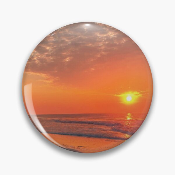Item preview, Morning beach sunrise sunset designed and sold by Vicsdesignsart.