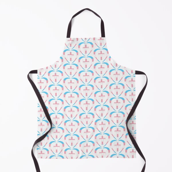 Item preview, Christian (Heart) (Blue, Pink, White) Third Culture Series designed and sold by Carbon-Fibre Media.
