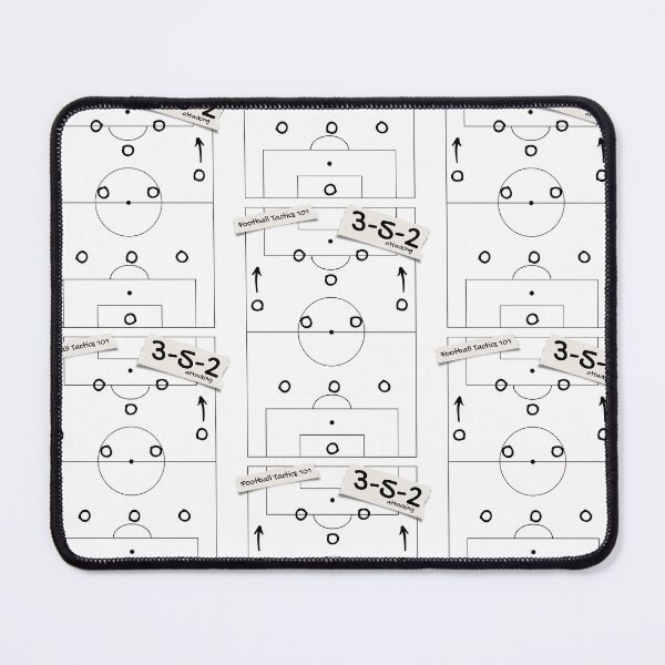 Item preview, Football Soccer Tactics 3-5-2 attacking designed and sold by 133DandC.