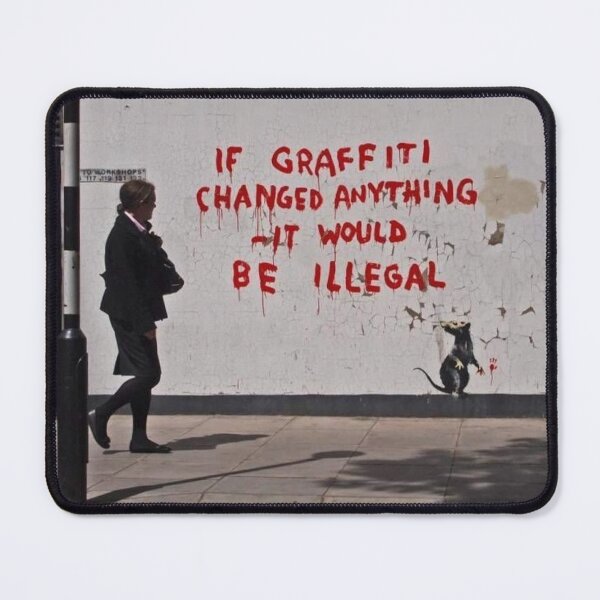 Item preview, Bansky street art designed and sold by sranje.
