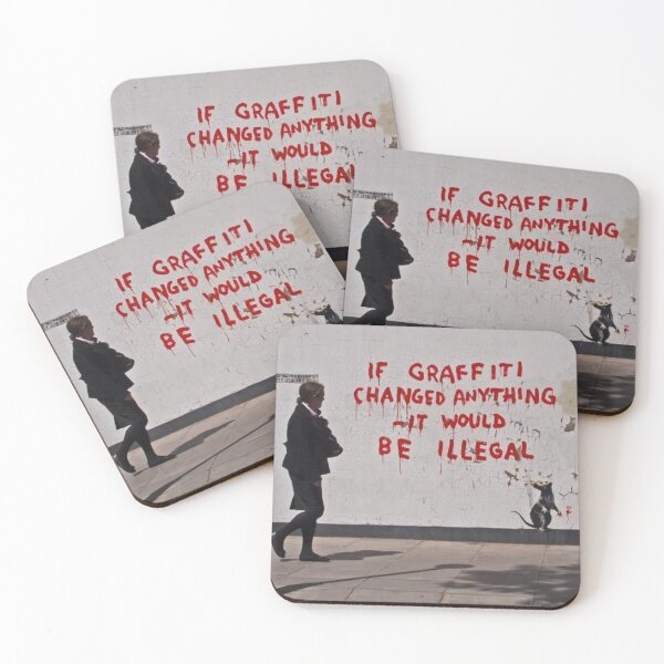 Item preview, Bansky street art designed and sold by sranje.