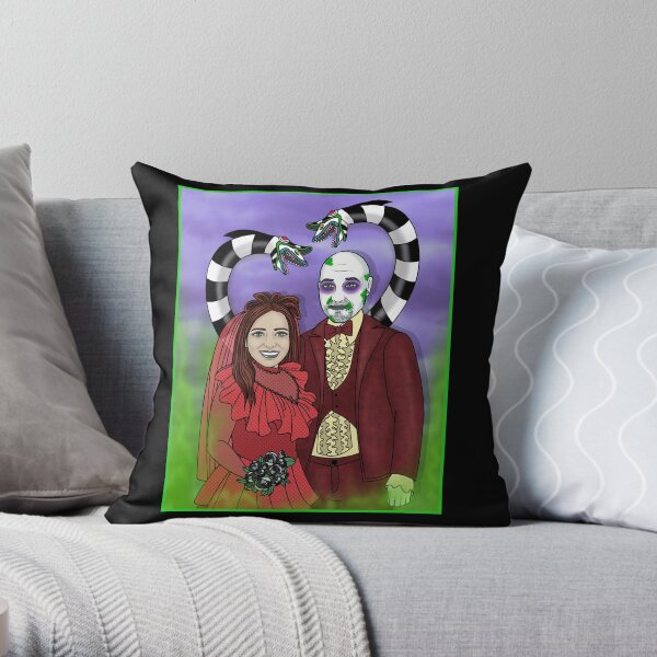 It's Showtime Commission for Lucinda G Throw Pillow