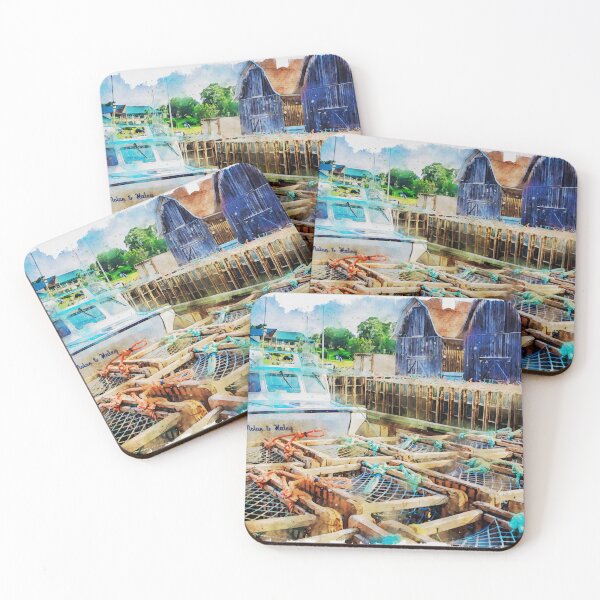 Item preview, Lobster Traps and Boat Montague PEI 3 designed and sold by Robert Alsop.