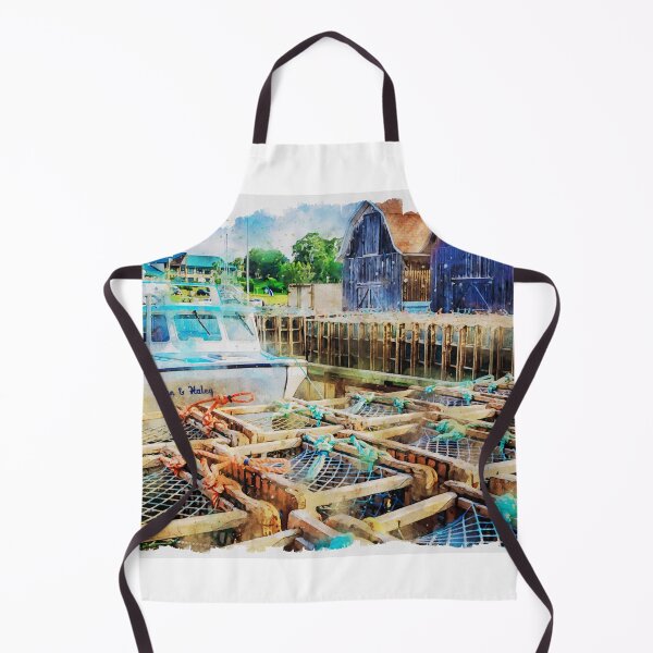 Item preview, Lobster Traps and Boat Montague PEI 3 designed and sold by Robert Alsop.