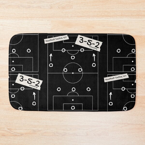 Item preview, Football Soccer Tactics 3-5-2 attacking for dark items designed and sold by 133DandC.
