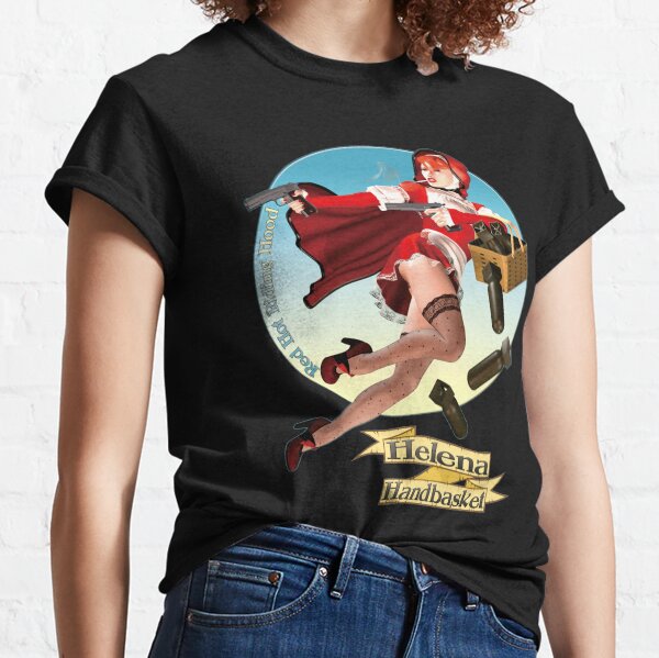 Helena Handbasket - Red Hot Riding Hood Classic T-Shirt