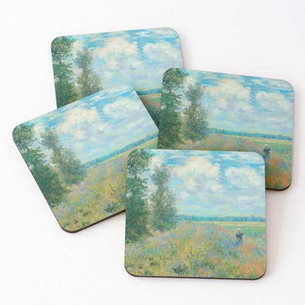 Item preview, Poppy Fields near Argenteuil - Claude Monet designed and sold by TheSoulOfArt.
