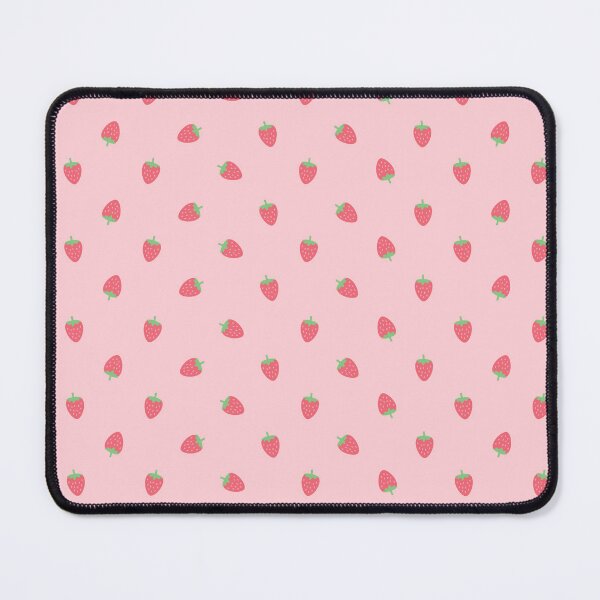 Item preview, Strawberries Kawaii Cute Pastel Pink Cottagecore Aesthetic Small designed and sold by candymoondesign.