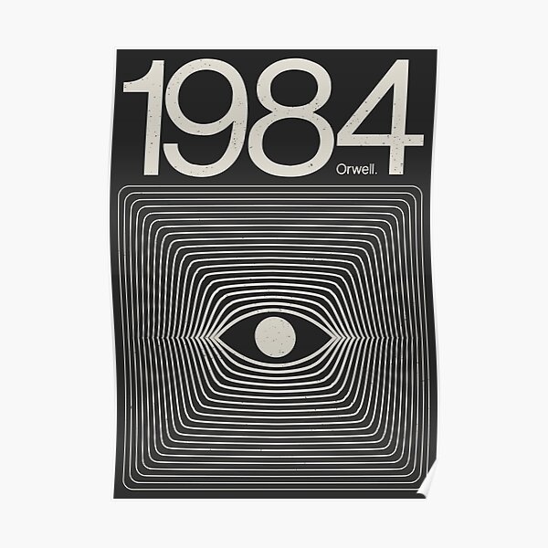 Orwell 1984 Poster