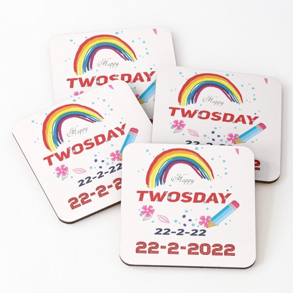 Item preview,  happy twosday  commemorative designed and sold by fatydesignspace.