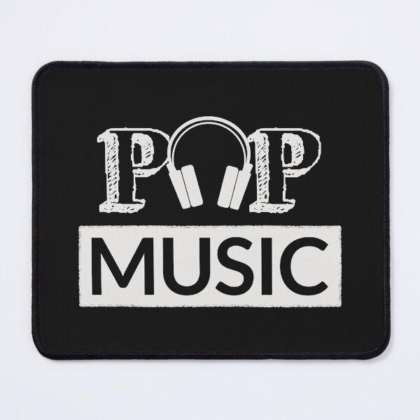 Item preview, Play Pop Music on black designed and sold by DanceDeck.